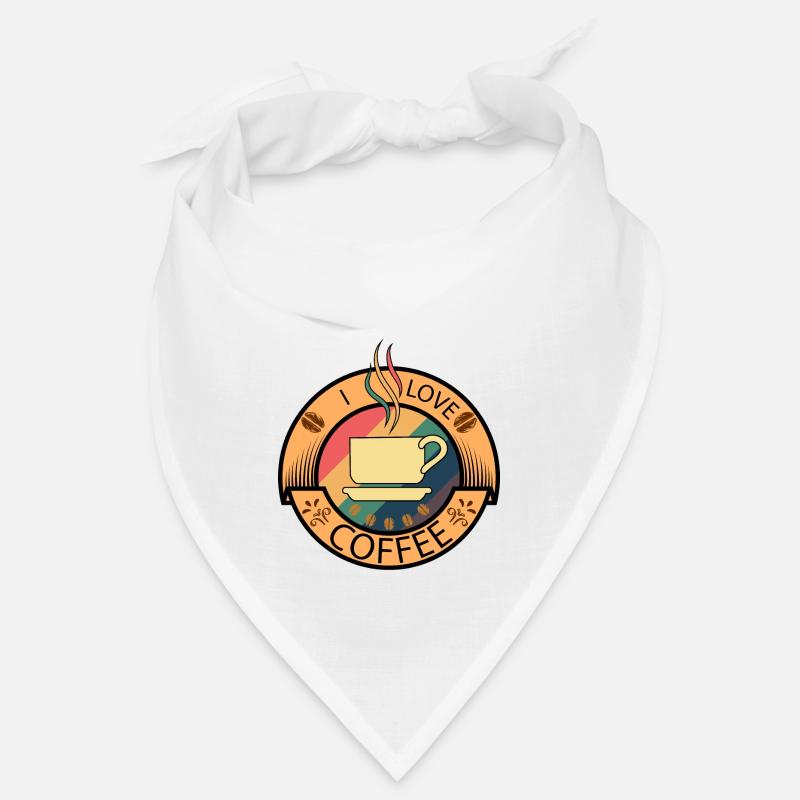 Café. J'aime le café Bandana