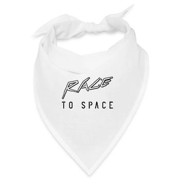 Race to space - Bandana - Weiß - Vorne