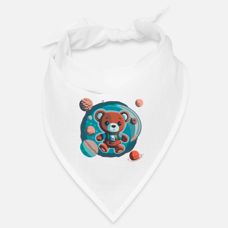 Space Explorer Teddy Bear Bandana