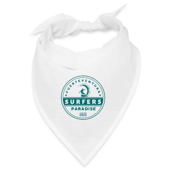 Fuerteventura - Surfers Paradise - Bandana - Weiß - Vorne