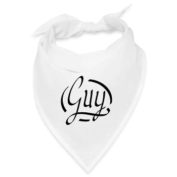 Kerl - Bandana - Weiß - Vorne