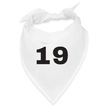 19 - Bandana - Weiß - Vorne