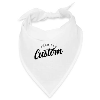 American Custom - Bandana - Weiß - Vorne