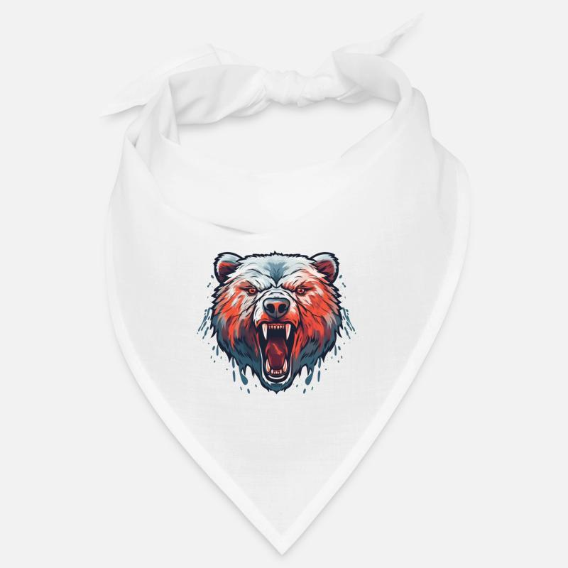 Ours rugissant Bandana