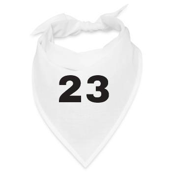 23 - Bandana - Weiß - Vorne