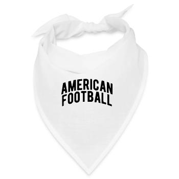 American Football - Bandana - Weiß - Vorne