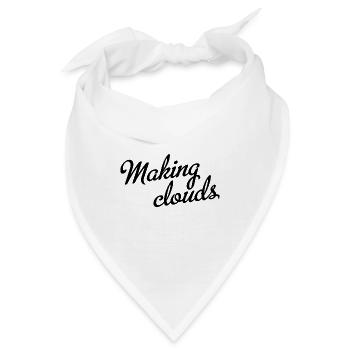 Making clouds - Bandana - Weiß - Vorne