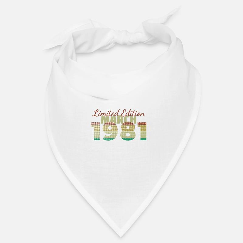 44e anniversaire Édition limitée (SCR) 03/1981 Bandana