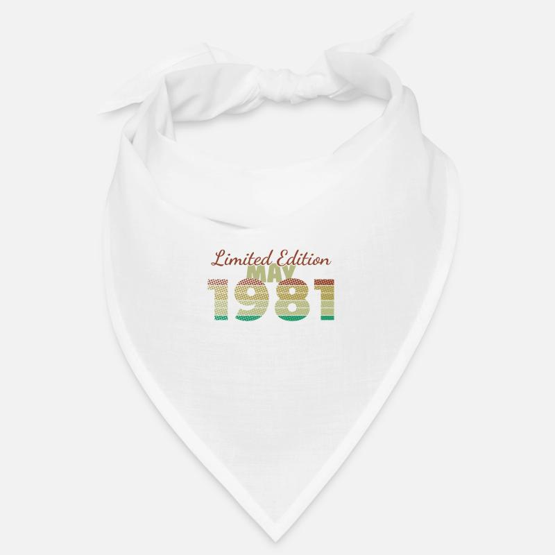 44e anniversaire Édition limitée (SCR) 05/1981 Bandana