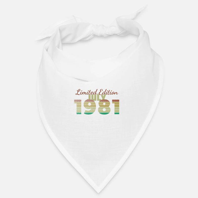 44e anniversaire Édition Limitée (SCR) 07/1981 Bandana