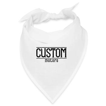 Custom motors - Bandana - Weiß - Vorne