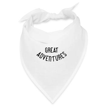 Great Adventures - Bandana - Weiß - Vorne