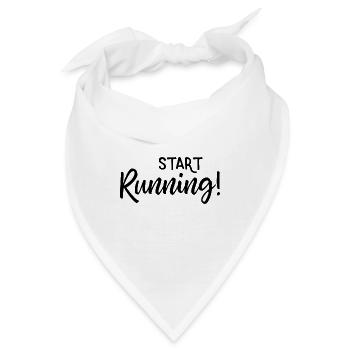 Start Running - Bandana - Weiß - Vorne