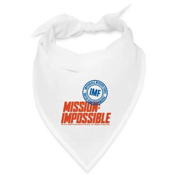 Mission Impossible Dead Reckoning Mit IMF-Logo - Bandana - Weiß - Vorne