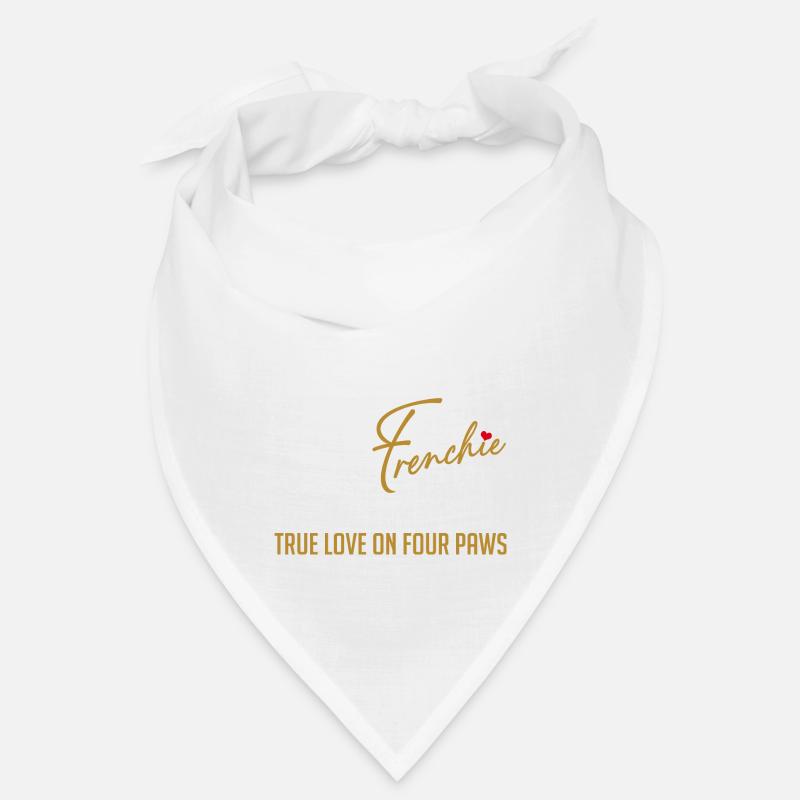 Frenchie Liebe auf vier Pfoten Bandana