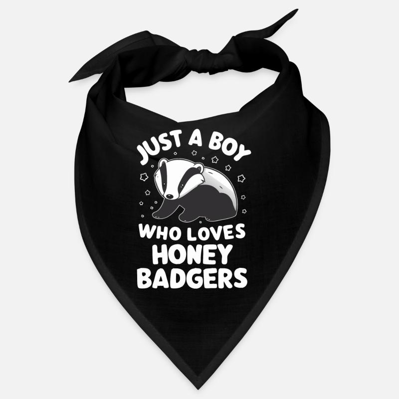 Dachs Honigdachs Tier Bandana