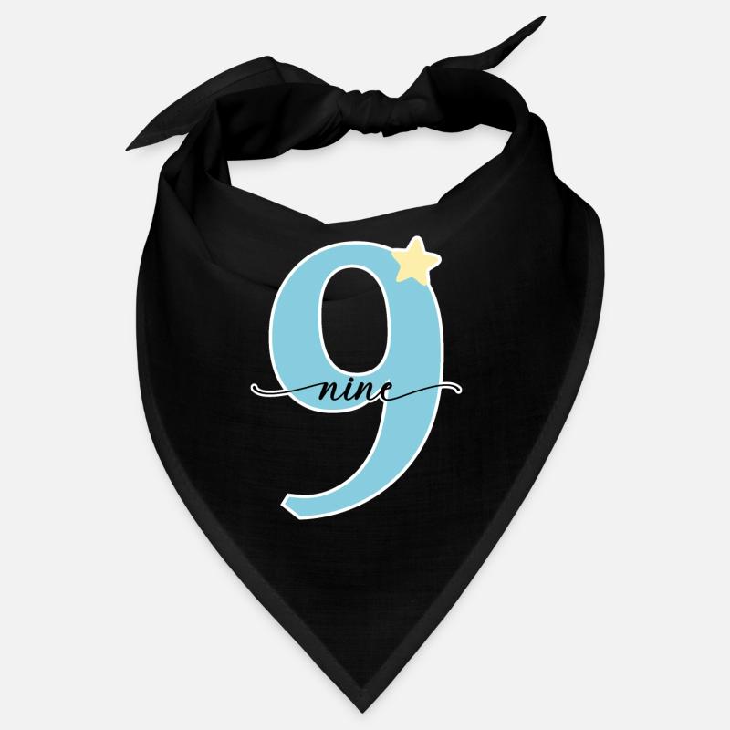 9e anniversaire, neuf ans Bandana