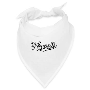 Hawaii - Bandana - Weiß - Vorne