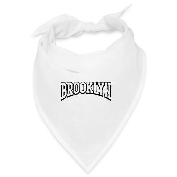 Brooklyn - Bandana - Weiß - Vorne