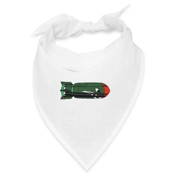 Bombe - Bandana - Weiß - Vorne