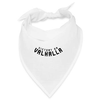 Victory or Valhalla - Bandana - Weiß - Vorne