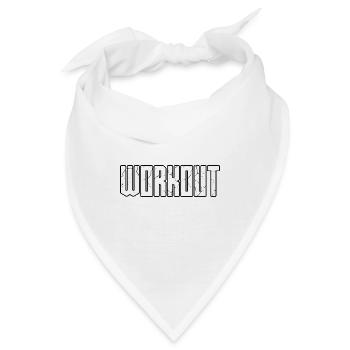 Workout - Bandana - Weiß - Vorne