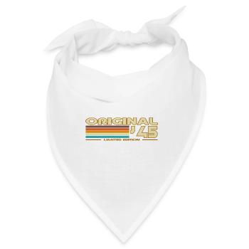 Original45 Rainbow Stripe Limited Edition - Bandana - Weiß - Vorne