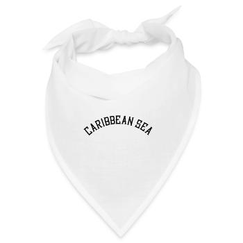 Caribbean Sea - Bandana - Weiß - Vorne