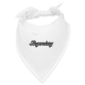 Legendary - Bandana - Weiß - Vorne
