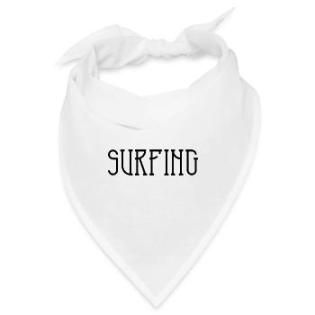 Surfing - Bandana - Weiß - Vorne
