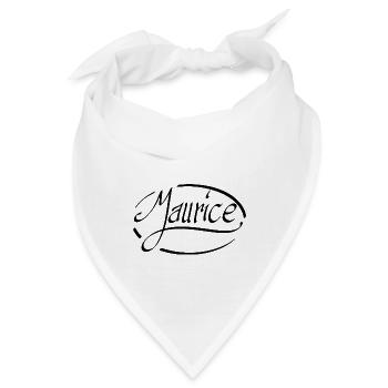 Mauritius - Bandana - Weiß - Vorne