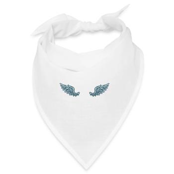Flügel - Bandana - Weiß - Vorne
