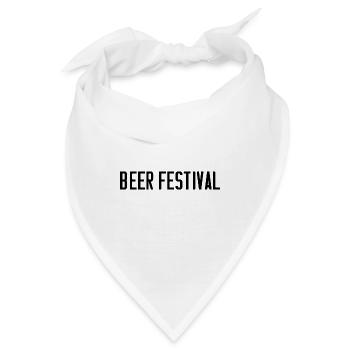 Beer Festival - Bandana - Weiß - Vorne