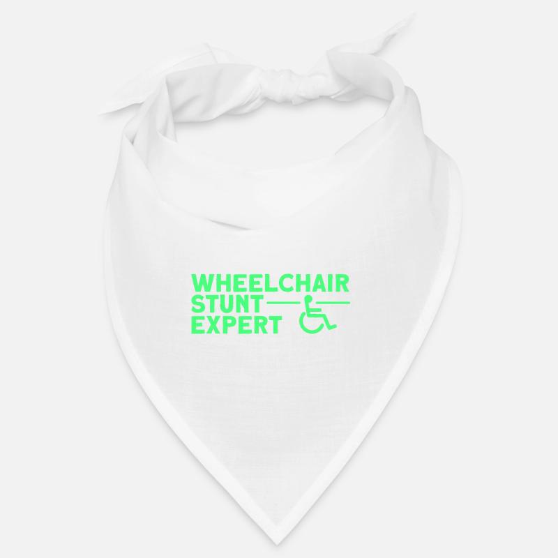 Rollstuhl Rollstuhlfahrer Bandana