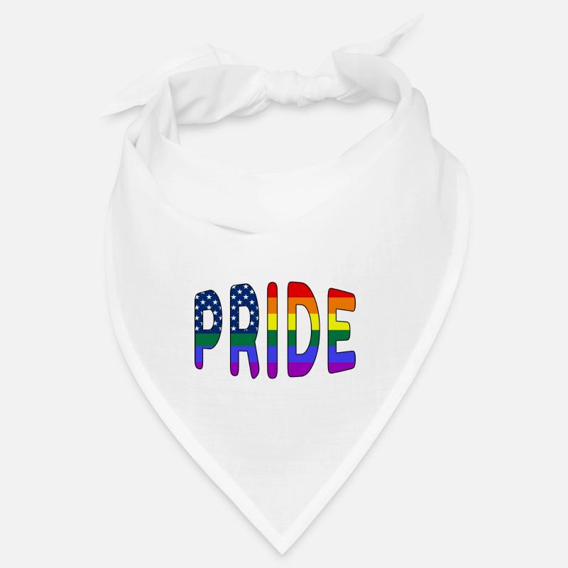 Pride logo Rainbow Pride USA Bandana