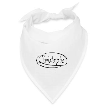 Christopher - Bandana - Weiß - Vorne