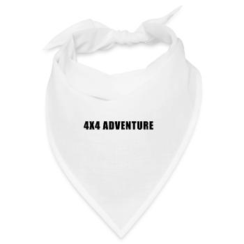 4x4 Adventure - Bandana - Weiß - Vorne