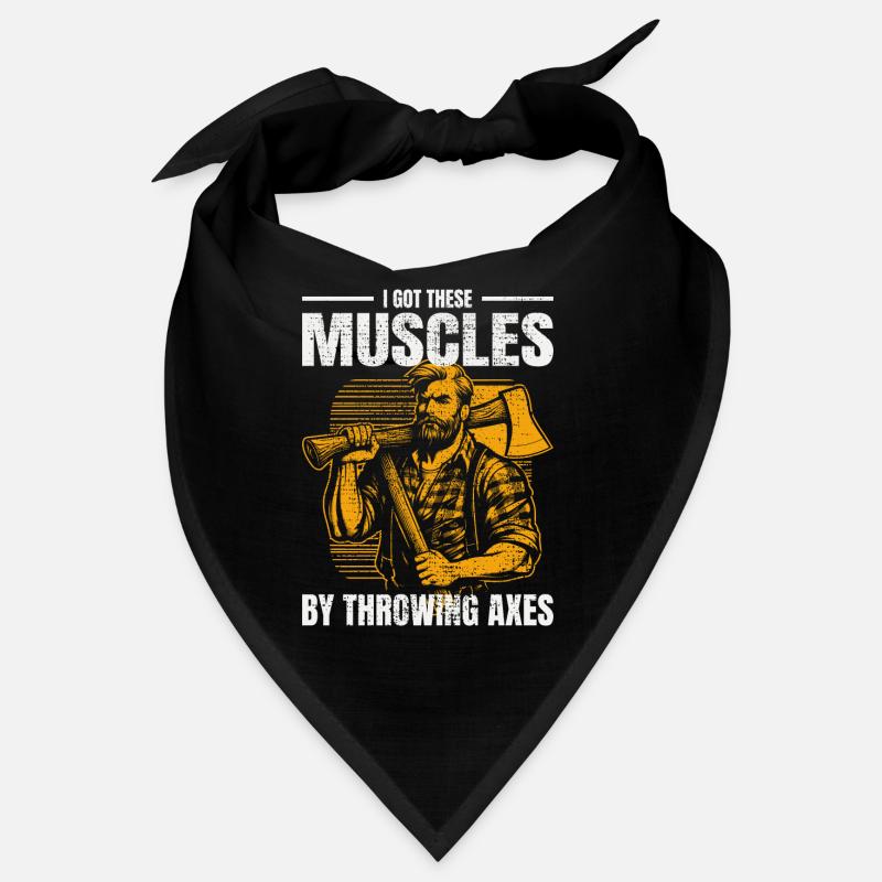 Maîtrise de la Forge musculaire : Lancer de hache de bûcheron Bandana