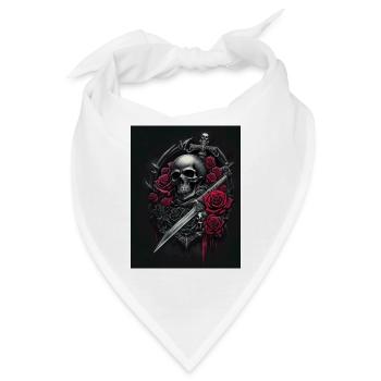 Heavy Metal 18 - Bandana - Weiß - Vorne