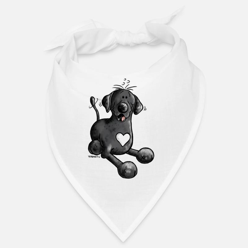 Labrador retriever chien comique design Bandana
