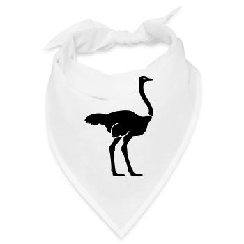 Strauss - Bandana - Weiß - Vorne
