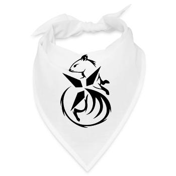 Blanche Hermine BZH - Bandana - Weiß - Vorne