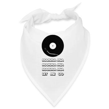 Mamma Mia lass mich gehen - Bandana - Weiß - Vorne