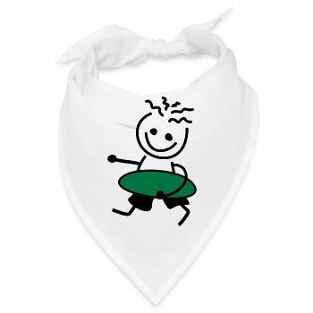 FRED MIT BRETT - Bandana - Weiß - Vorne