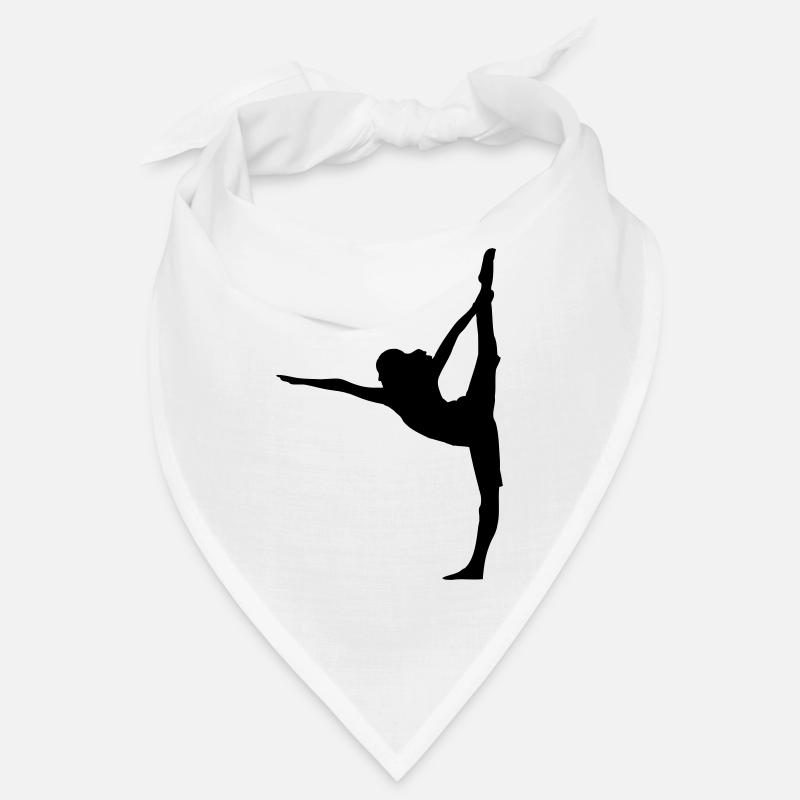 Femme à la conception d'exercice de Yoga Bandana