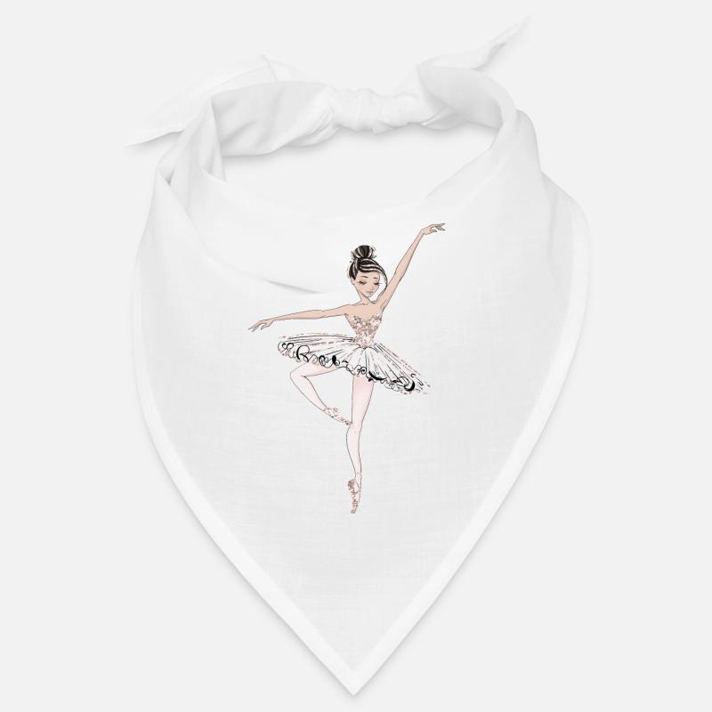 Danseuse au ballet - Bandana - blanc