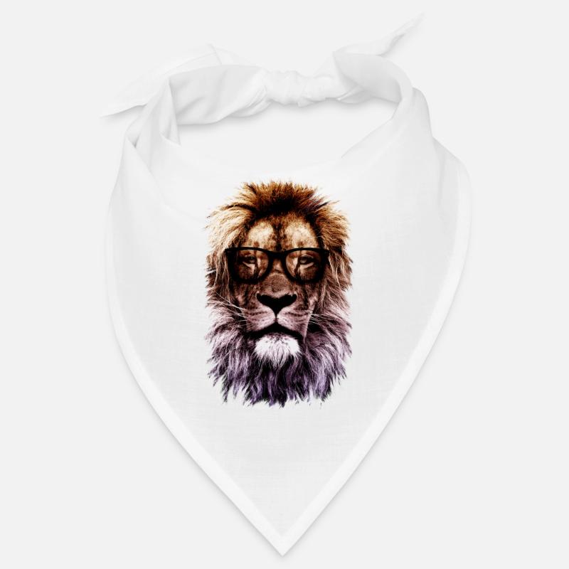 Hipster Löwe Bandana