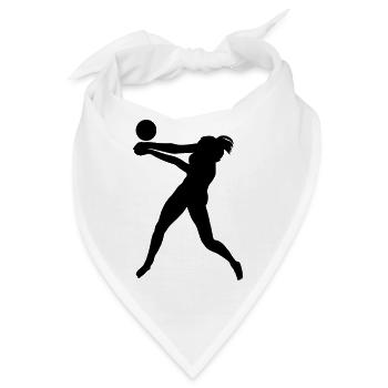 Beachvolleyball - Bandana - Weiß - Vorne