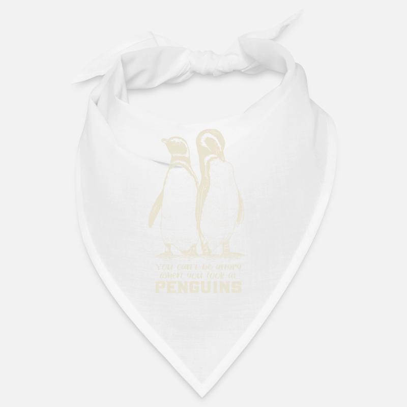 Pinguine - Bandana - Weiß