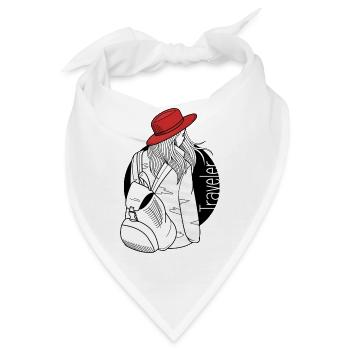 Reisenden - Bandana - Weiß - Vorne
